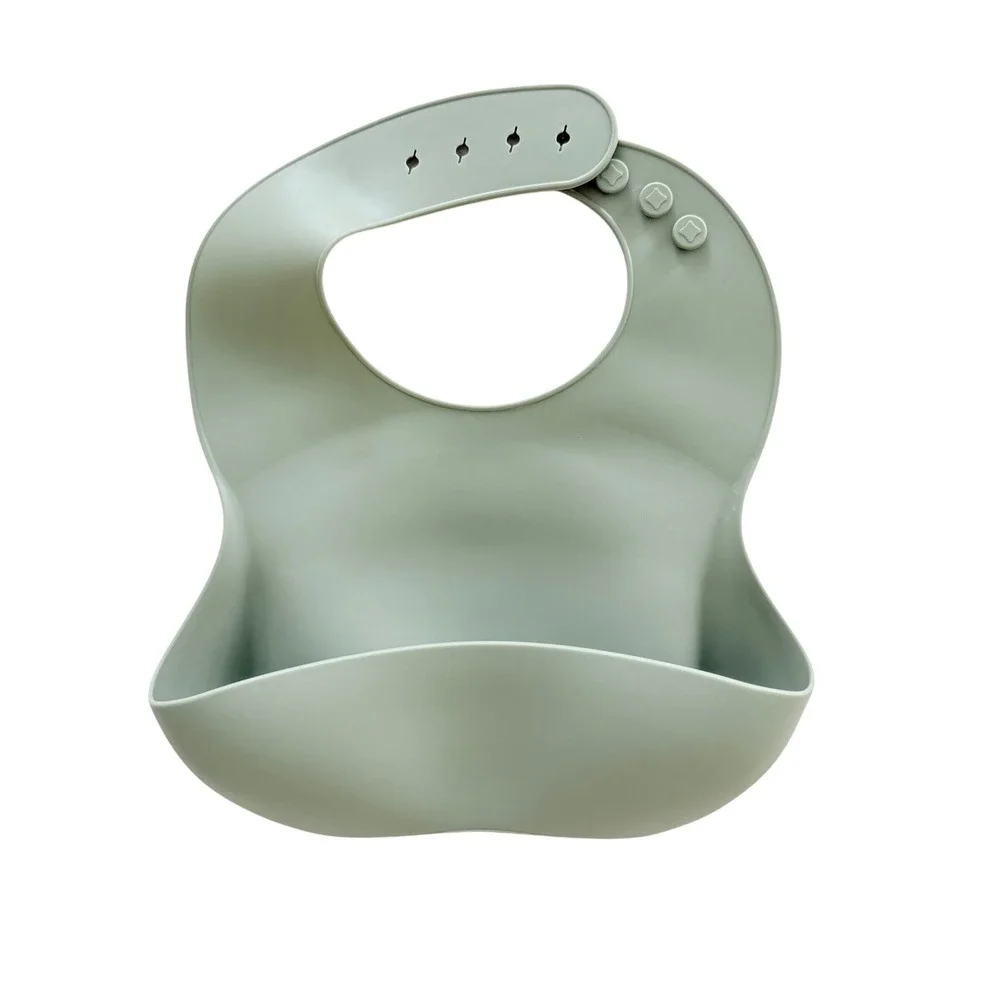 Loulou LOLLIPOP Cloud Island Silicone Bibs Baby‎ Multicolor Rainbow Bunny Safari